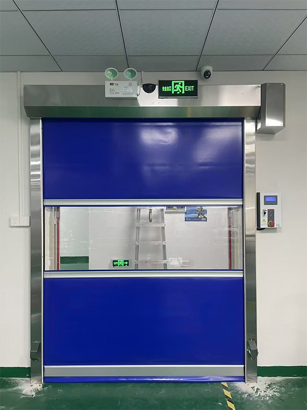 乐都快速乐都卷帘门在冷链物流仓储区的应用实践